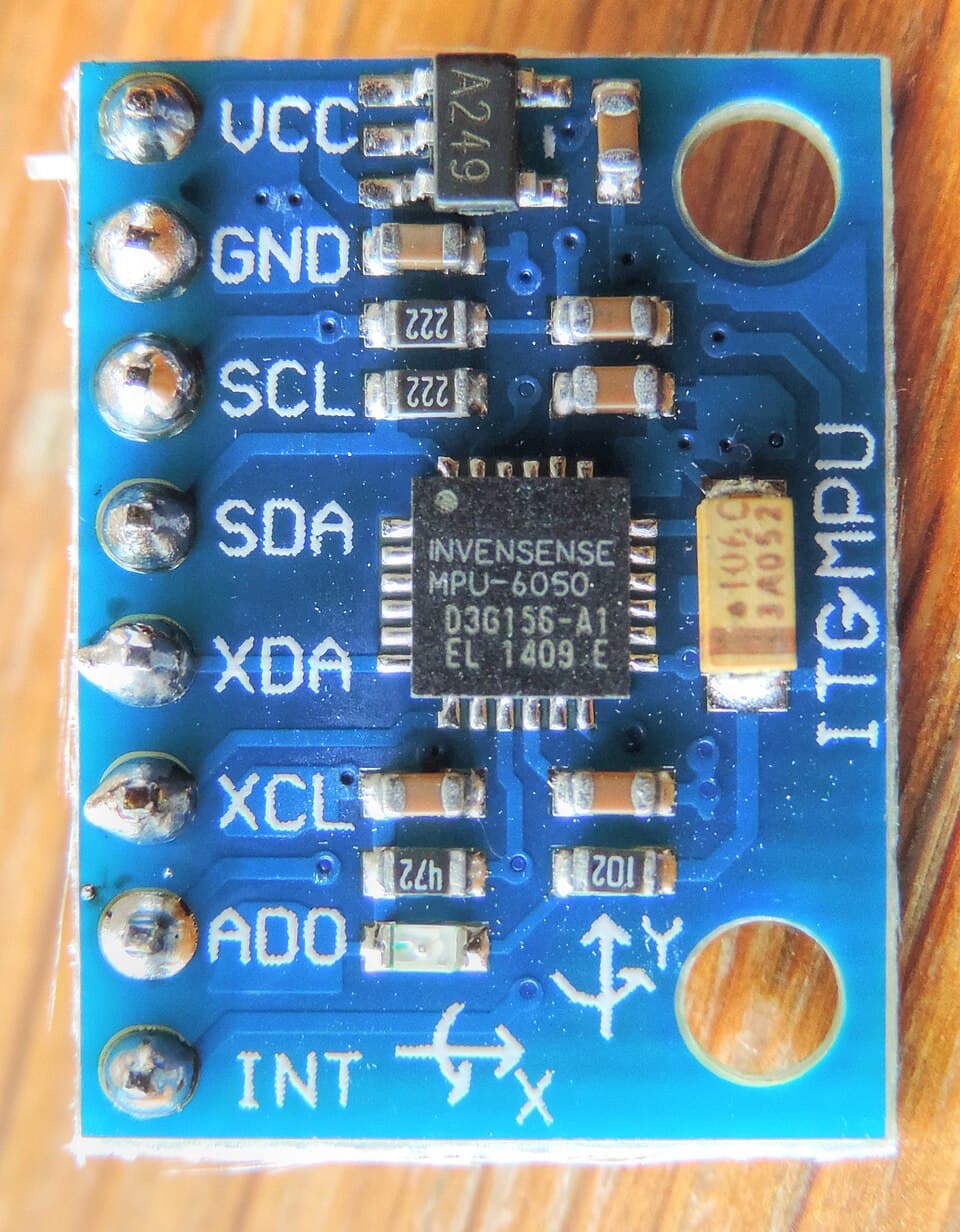 Module cảm biến gia tốc, con quay hồi chuyển GY-521 MPU-6050